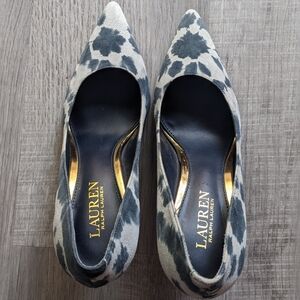 Ralph Lauren Tie Dye Heels